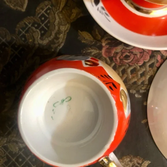 Vintage, Polonne Porcelain Factory, Made in Ukraine, Tea Cup & Saucer, Set of 2 - Picture 14 of 15